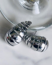Load image into Gallery viewer, Spiral Tear Drop Earrings