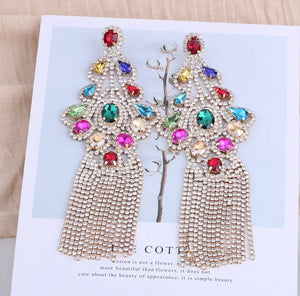 Mina Rose Glam Earrings